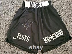 Troncs De Boxe Signés Par Floyd Mayweather Jr Avec Certificat
