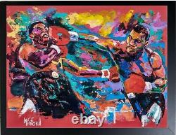 Vente Mike Tyson 24h X 36w X 0.75d Peinture Épaisse Et Texturée Signée Winford