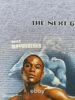 Vintage 2001 Floyd Mayweather Julio Chavez Jr Chemise De Boxe Rap Tee Medium Tyson